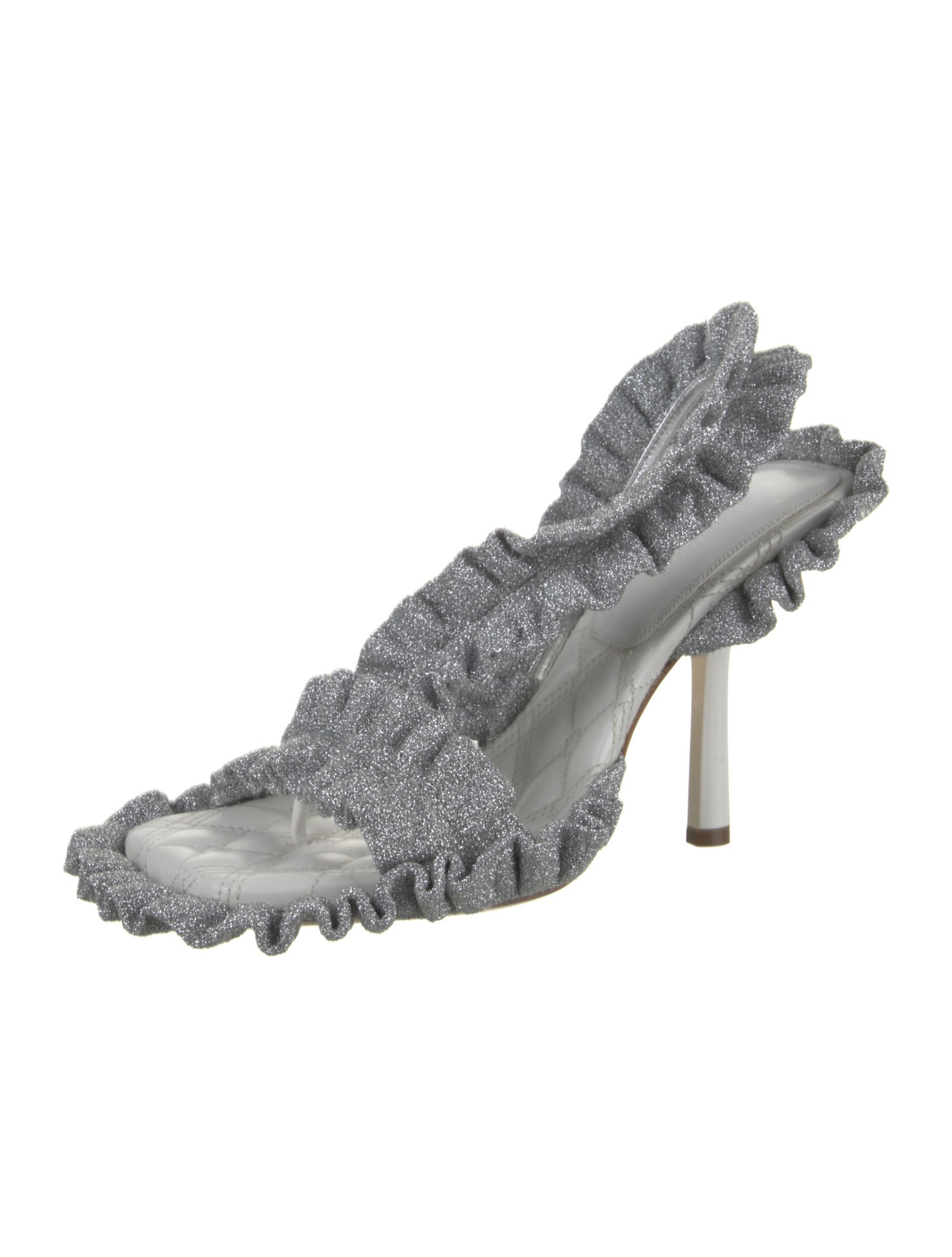 Burberry Leather Slingback Sandals