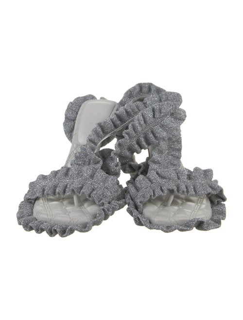 Burberry Leather Slingback Sandals