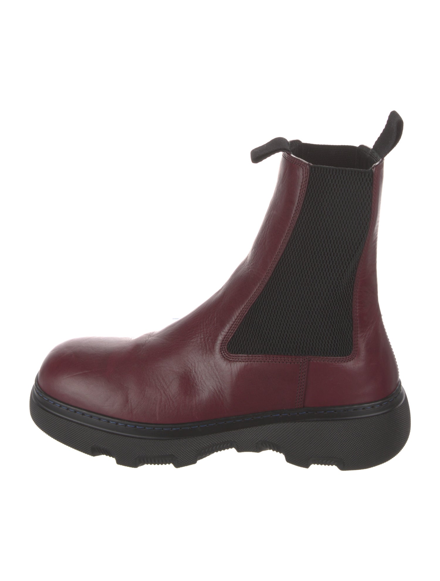 Burberry Leather Chelsea Boots