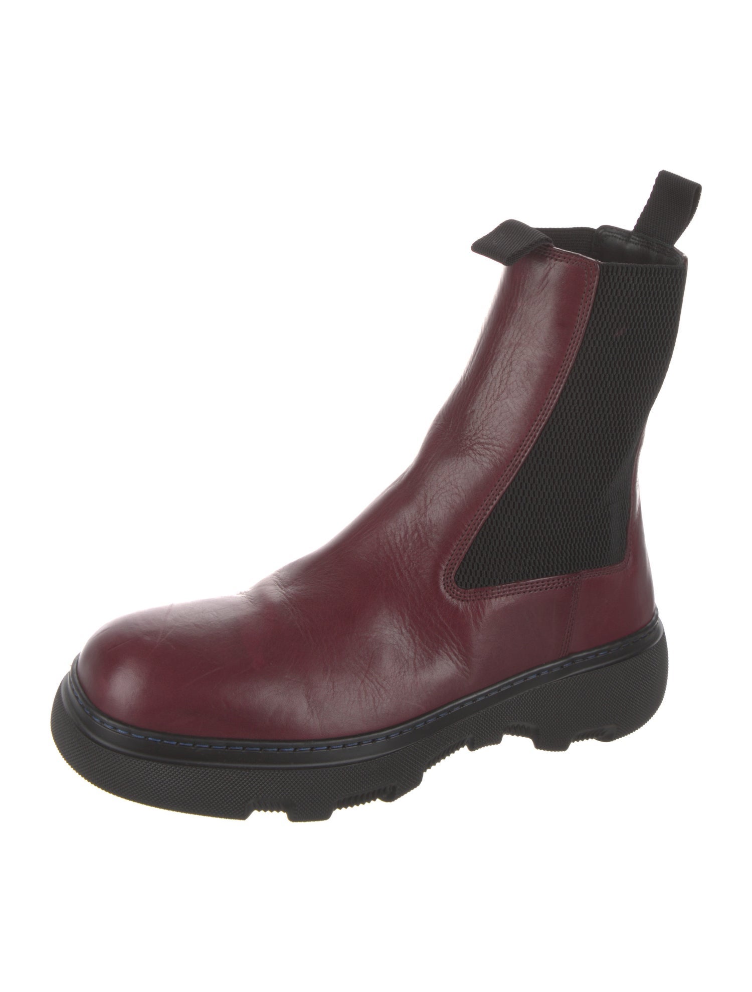 Burberry Leather Chelsea Boots