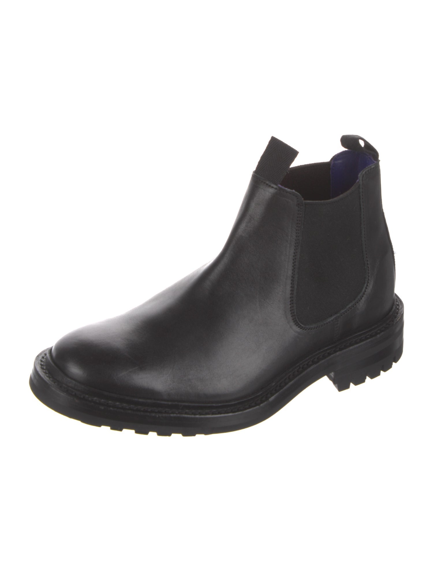 Burberry Leather Chelsea Boots