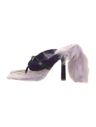 Burberry Leather Slides