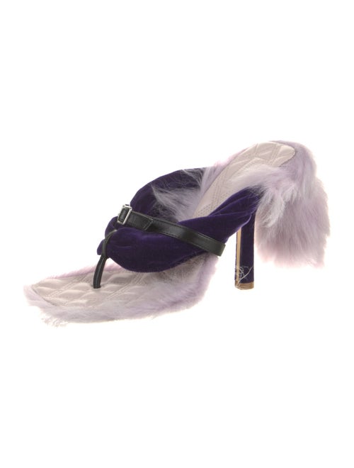 Burberry Leather Slides