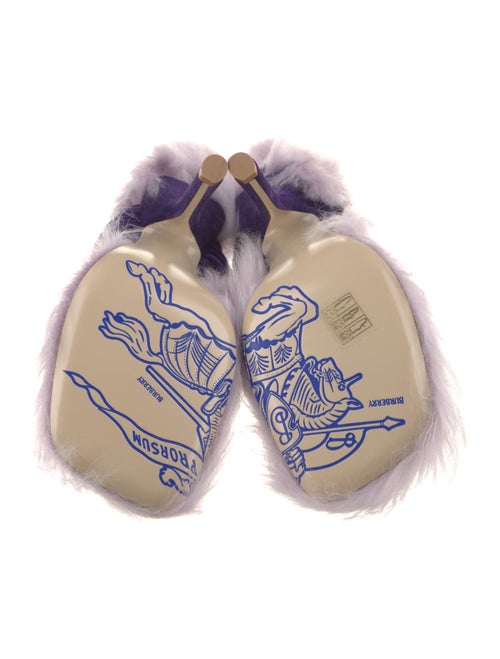 Burberry Leather Slides