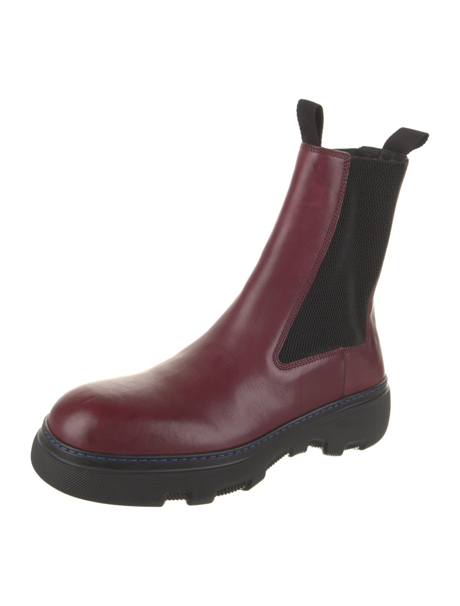 Burberry Leather Chelsea Boots