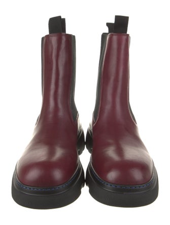 Burberry Leather Chelsea Boots