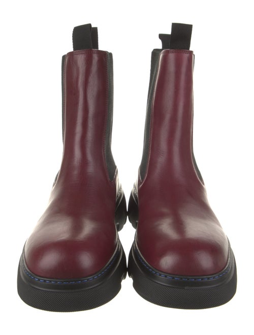 Burberry Leather Chelsea Boots