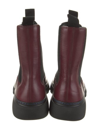 Burberry Leather Chelsea Boots