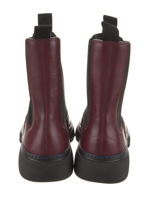 Burberry Leather Chelsea Boots