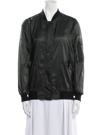 Burberry Nylon Bomber Jacket