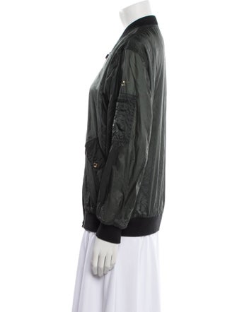 Burberry Nylon Bomber Jacket