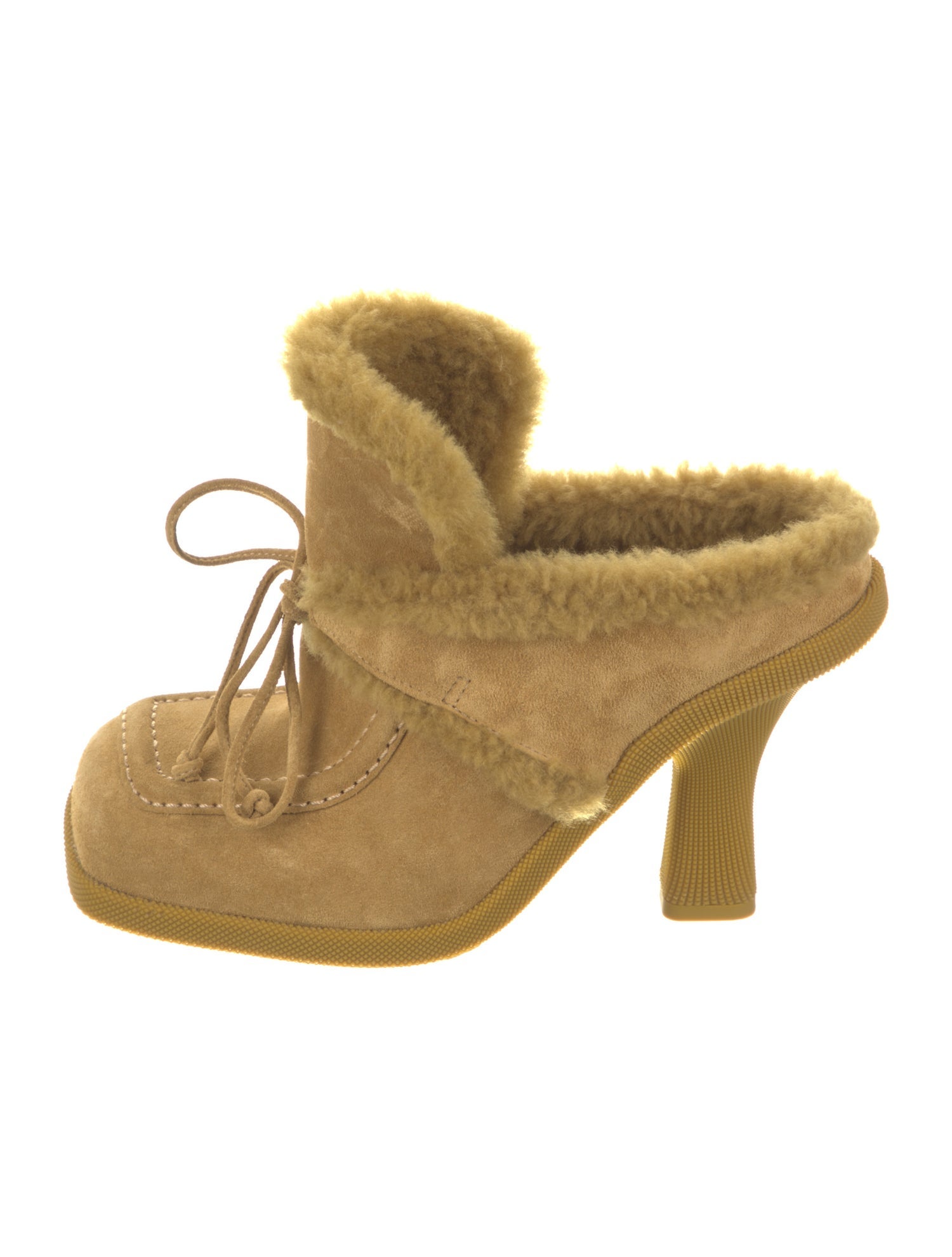 Burberry Suede Mules