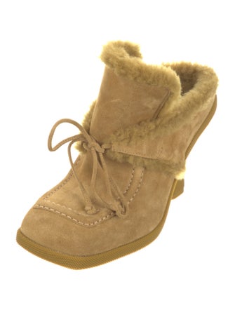 Burberry Suede Mules