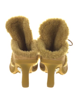 Burberry Suede Mules