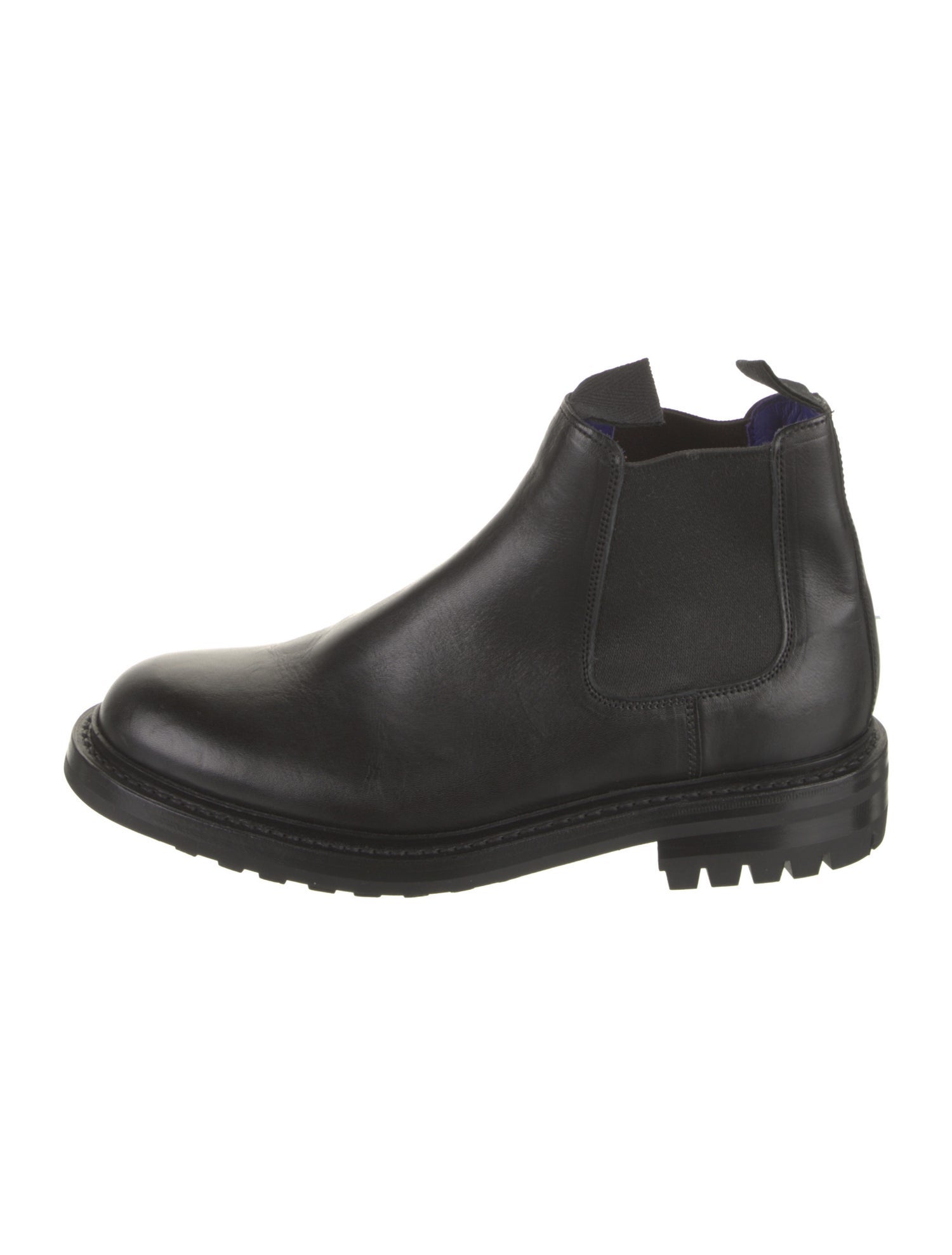 Burberry Leather Chelsea Boots