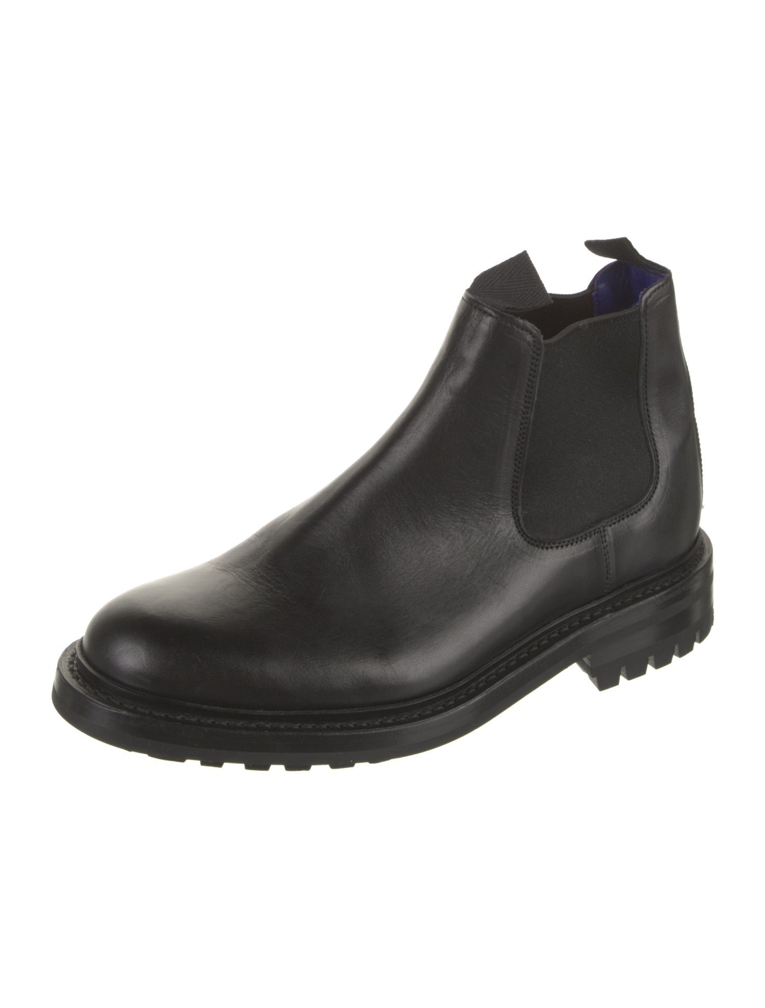 Burberry Leather Chelsea Boots