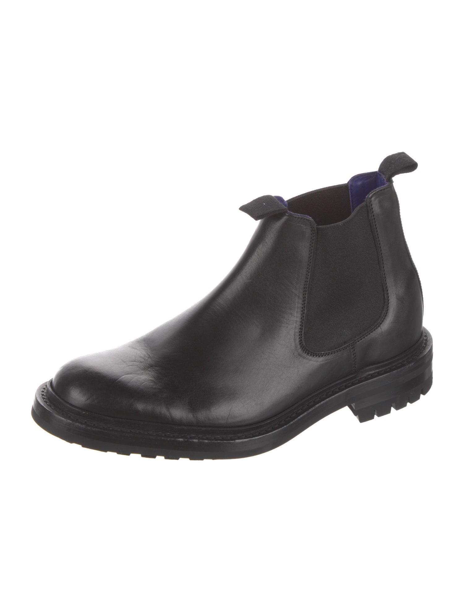 Burberry Leather Chelsea Boots