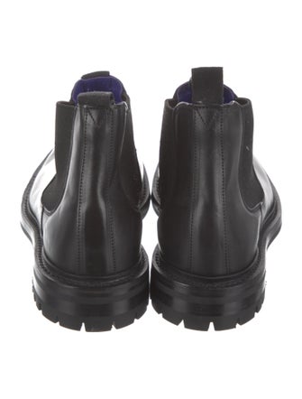 Burberry Leather Chelsea Boots