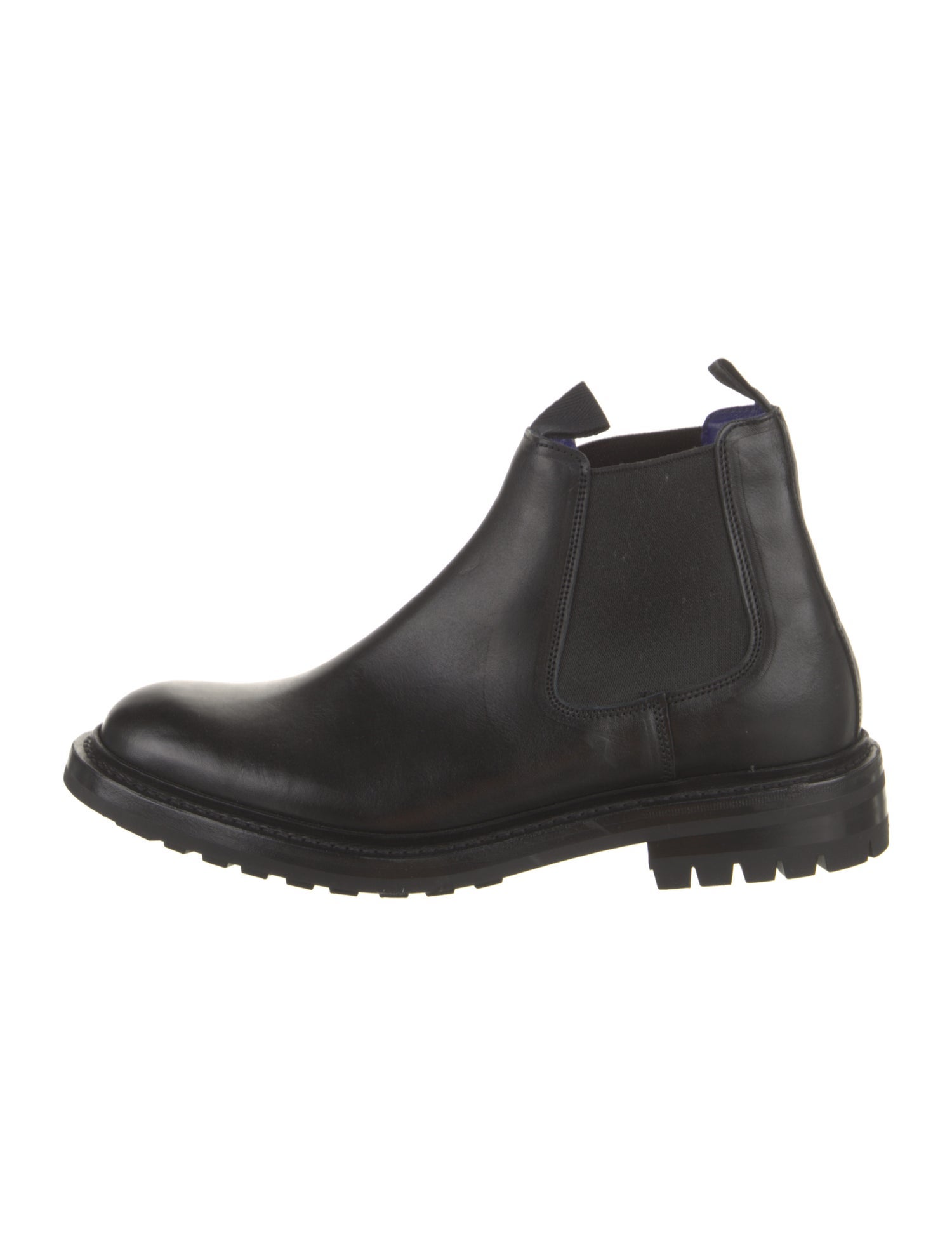 Burberry Leather Chelsea Boots