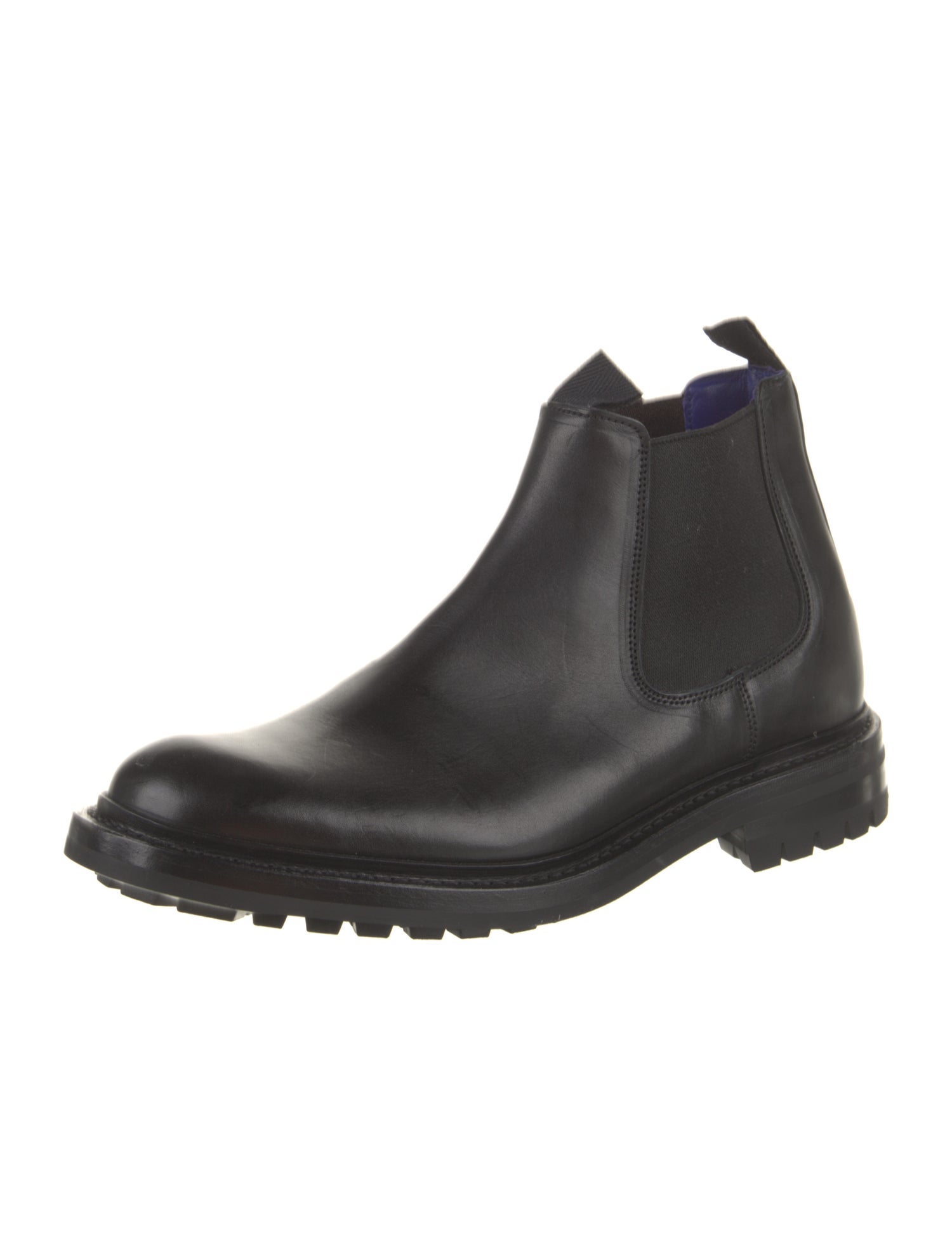 Burberry Leather Chelsea Boots