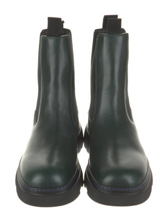 Burberry Leather Chelsea Boots