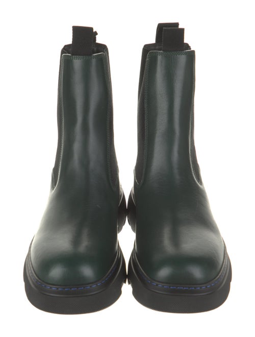 Burberry Leather Chelsea Boots