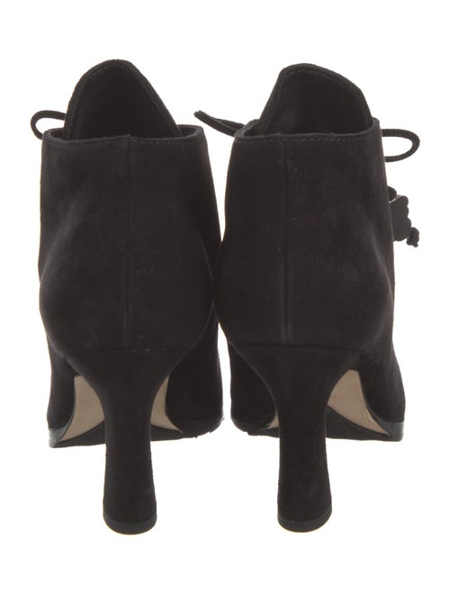 Burberry Suede Lace-Up Boots