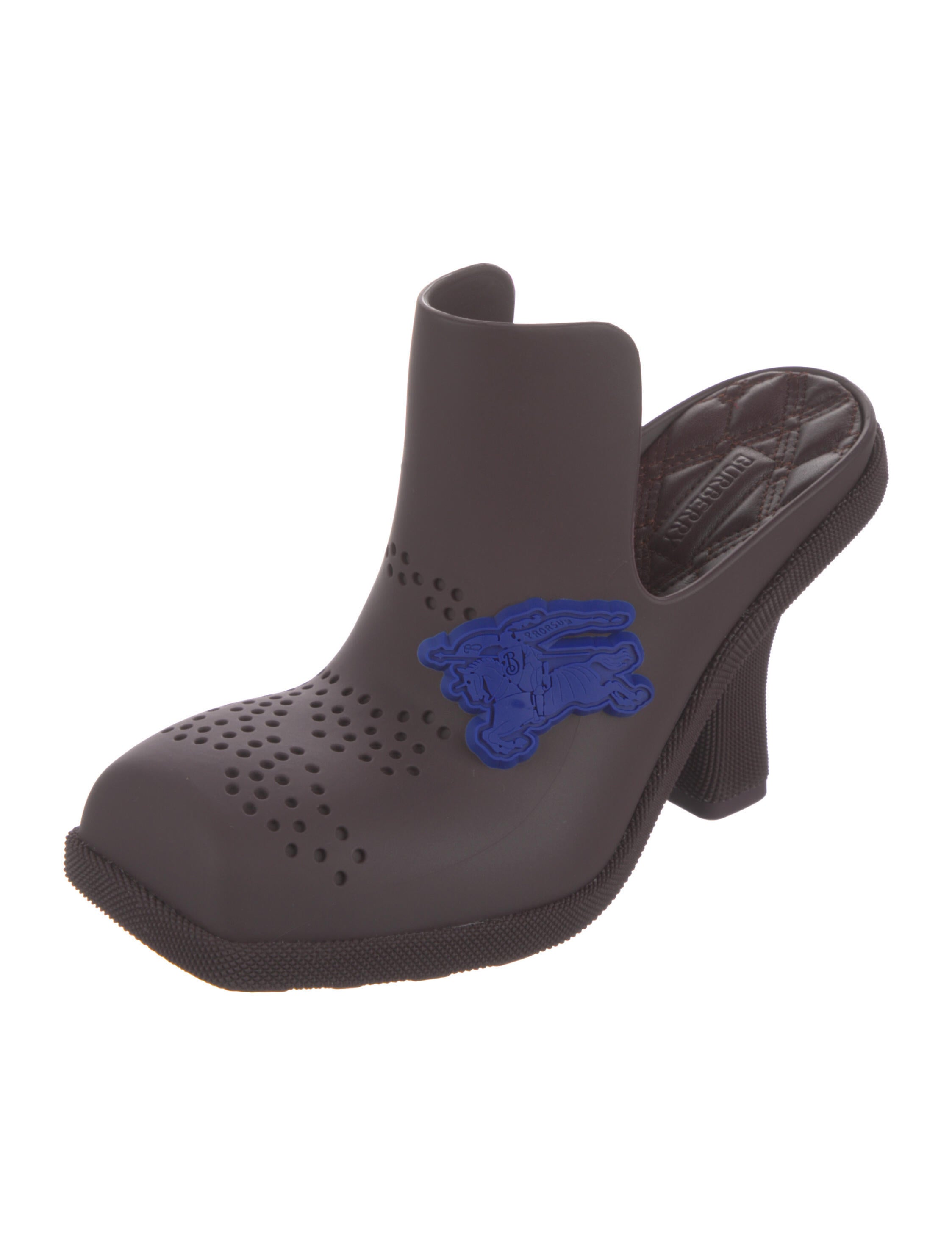 Burberry Suede Mules