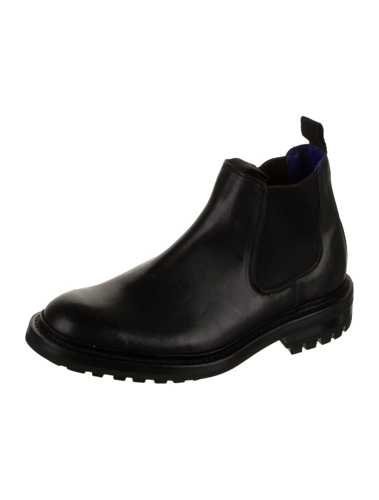 Burberry Leather Chelsea Boots