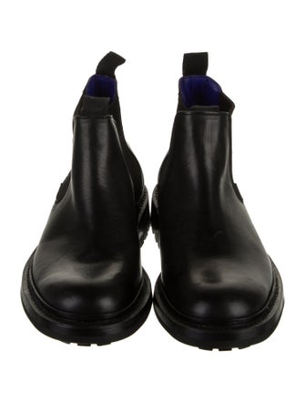 Burberry Leather Chelsea Boots