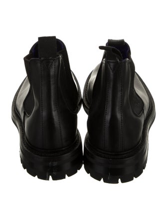 Burberry Leather Chelsea Boots