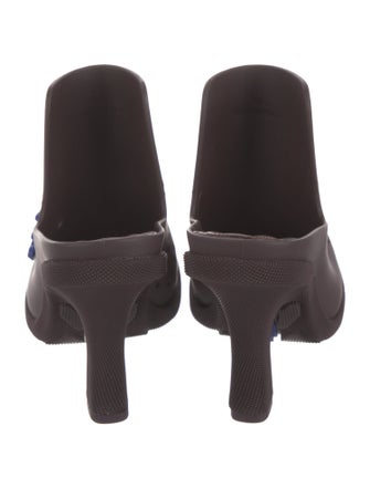 Burberry Rubber Mules