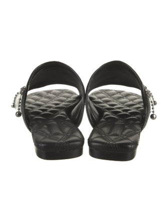 Burberry Leather Slides