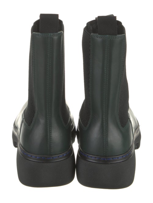 Burberry Leather Chelsea Boots