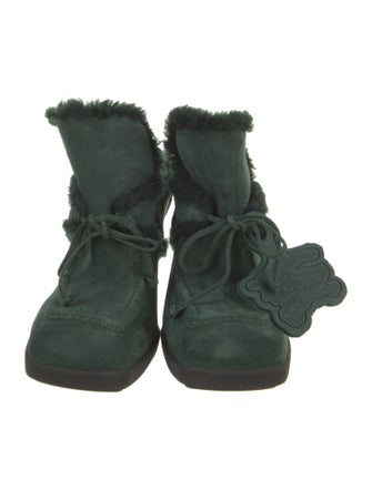 Burberry Suede Mules