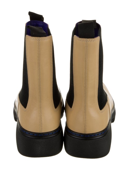 Burberry Leather Chelsea Boots