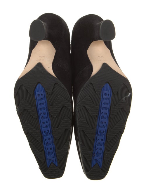 Burberry Suede Lace-Up Boots