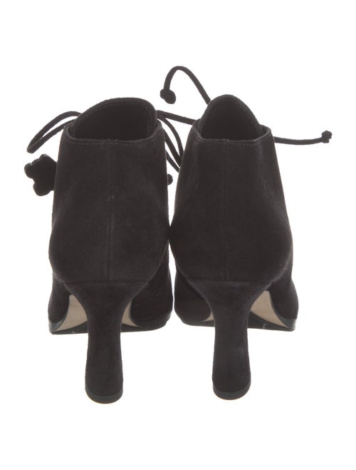 Burberry Suede Lace-Up Boots