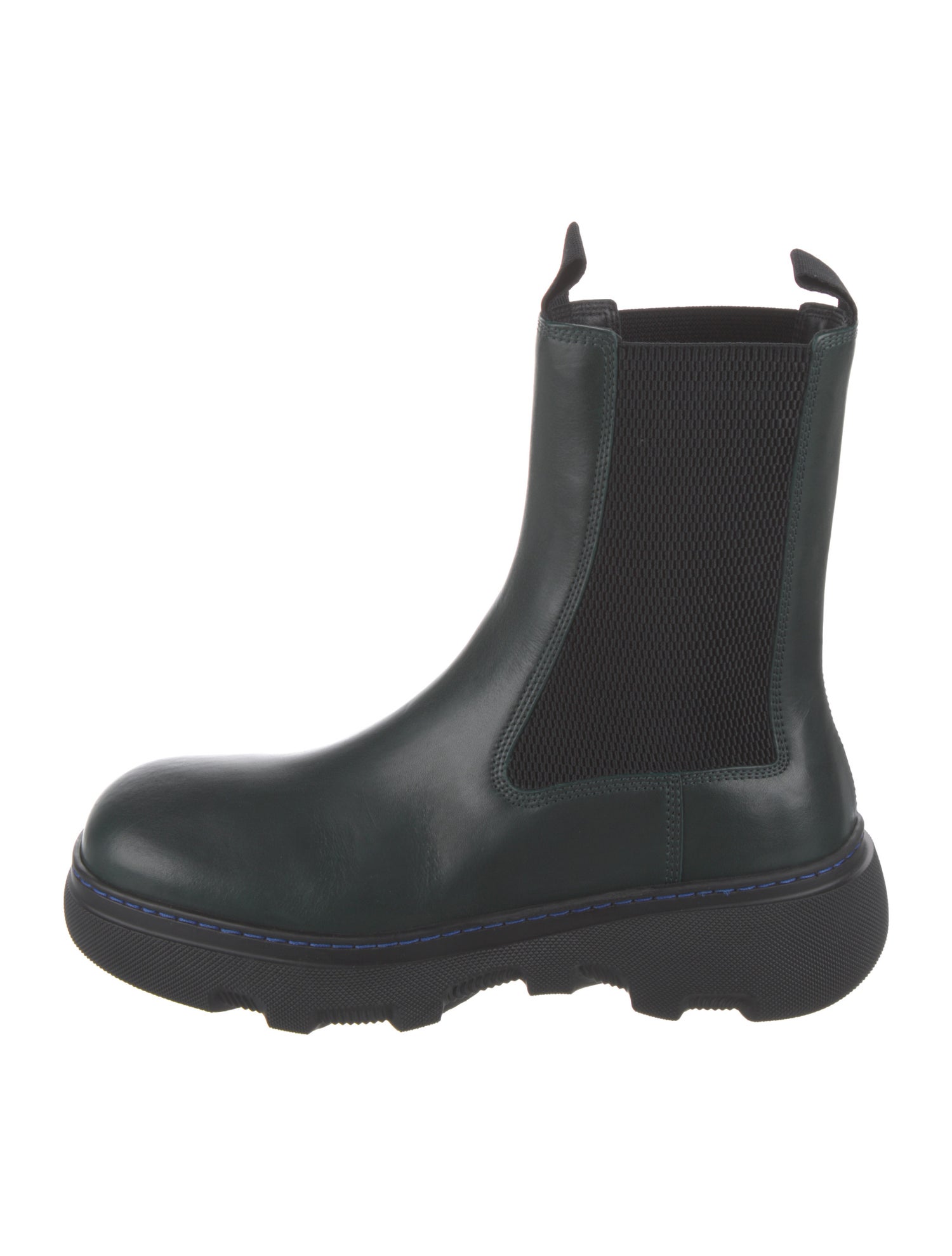 Burberry Leather Chelsea Boots