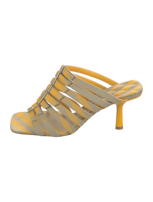 Burberry Canvas Slides