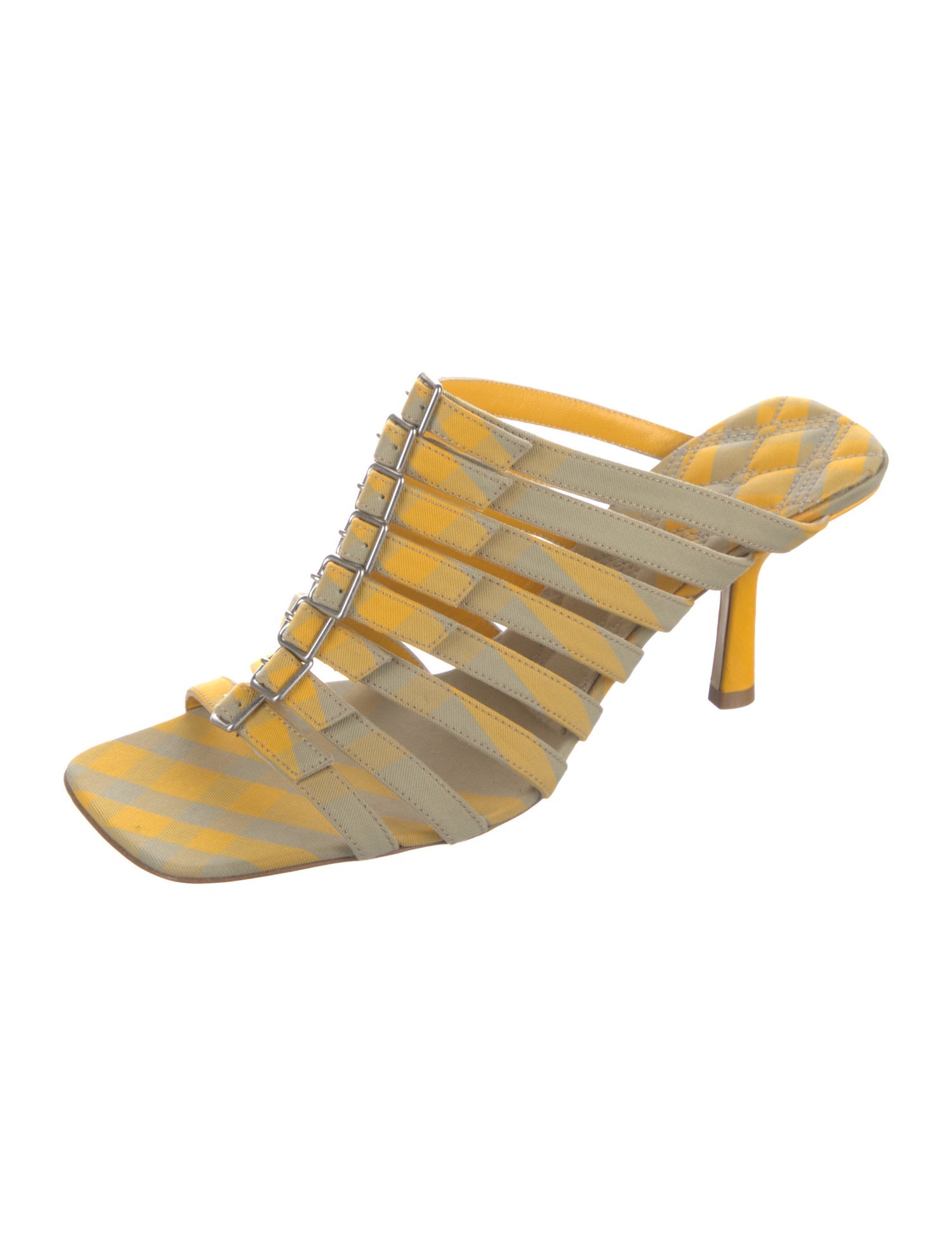 Burberry Canvas Slides