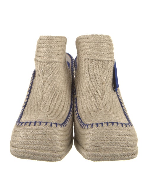 Burberry Jute Whipstitch Trim Mules