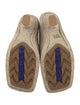 Burberry Jute Whipstitch Trim Mules