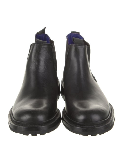 Burberry Leather Chelsea Boots