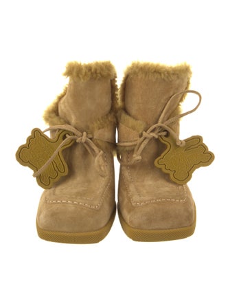 Burberry Suede Mules