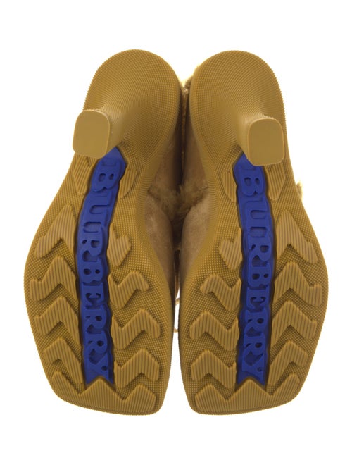 Burberry Suede Mules