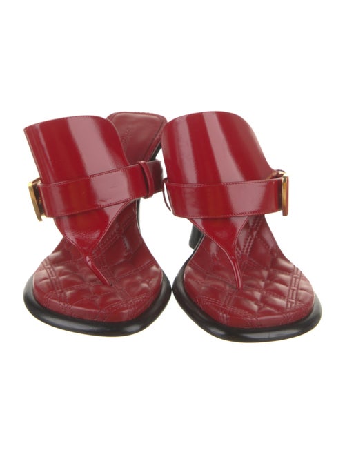 Burberry Leather Slides