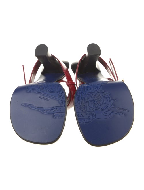 Burberry Leather Slides