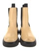 Burberry Leather Mesh Accents Chelsea Boots
