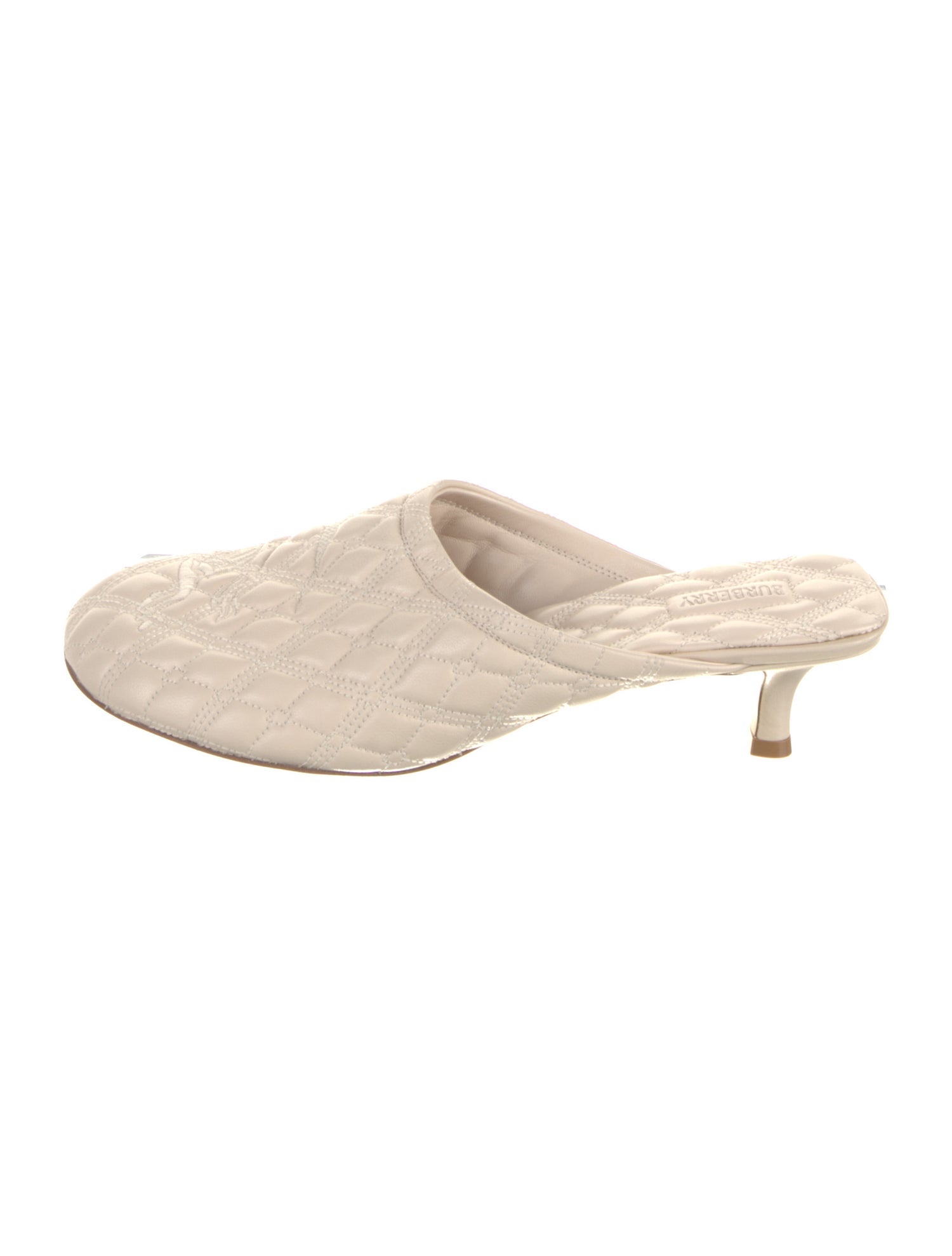 Burberry Leather Mules